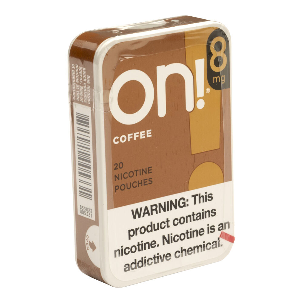 Coffee 8MG Nicotine Pouches, , jrcigars